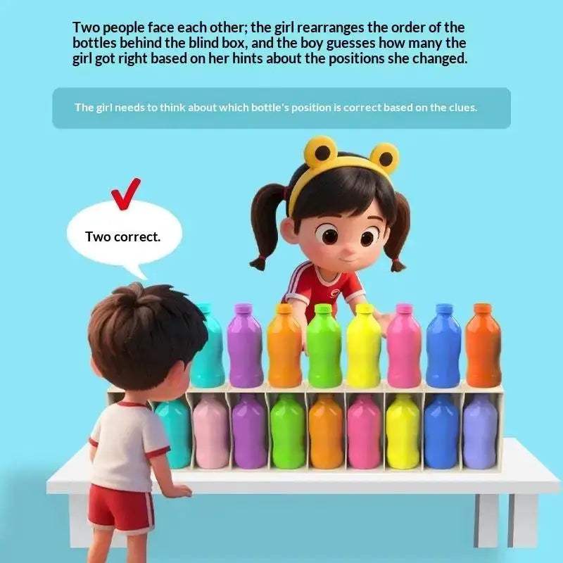 Memory Puzzle Bottle Game For Kids Boosts Logic Skills - ToylandEU