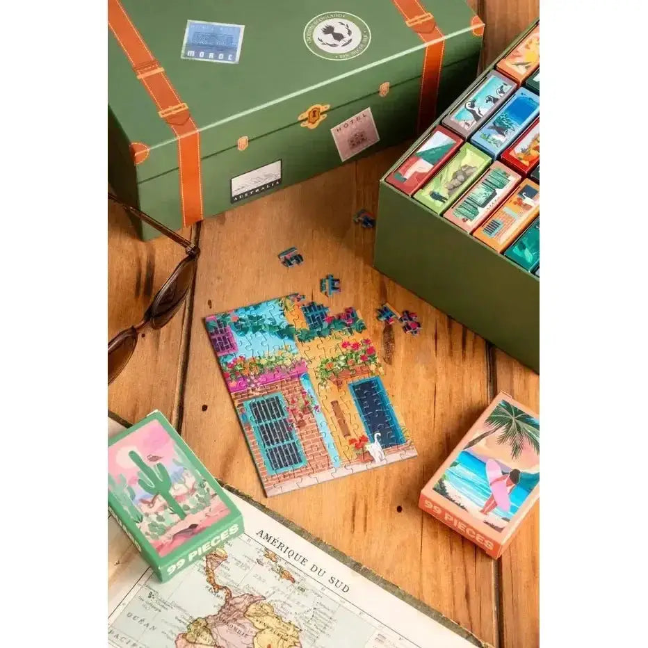 Memory Trunk 24 Mini Jigsaw Puzzles Of 99 Pieces Each - ToylandEU