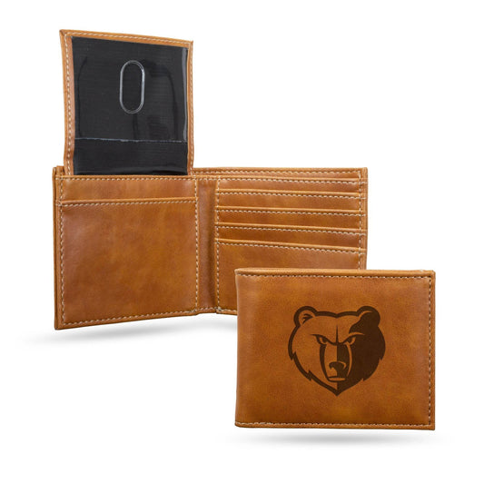 Memphis Grizzlies Leather Billfold Laser Engraved Edition - ToylandEU