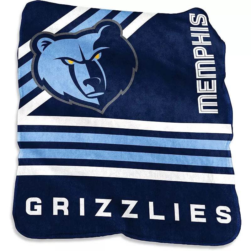 Memphis Grizzlies Raschel Throw Blanket 50x60 Team Color - ToylandEU