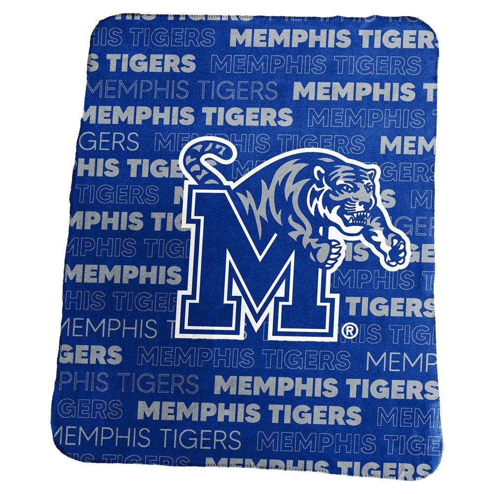 Memphis Tigers 50x60 Fleece Blanket Classic Throw Edition - ToylandEU