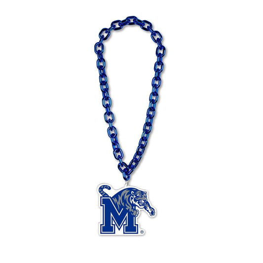 Memphis Tigers Foam Logo Necklace With 38 Inch Chain - ToylandEU
