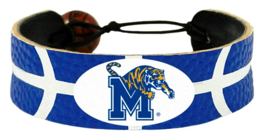  Memphis Tigers Leather Bracelet Team Color Basketball -  ToylandEU™
