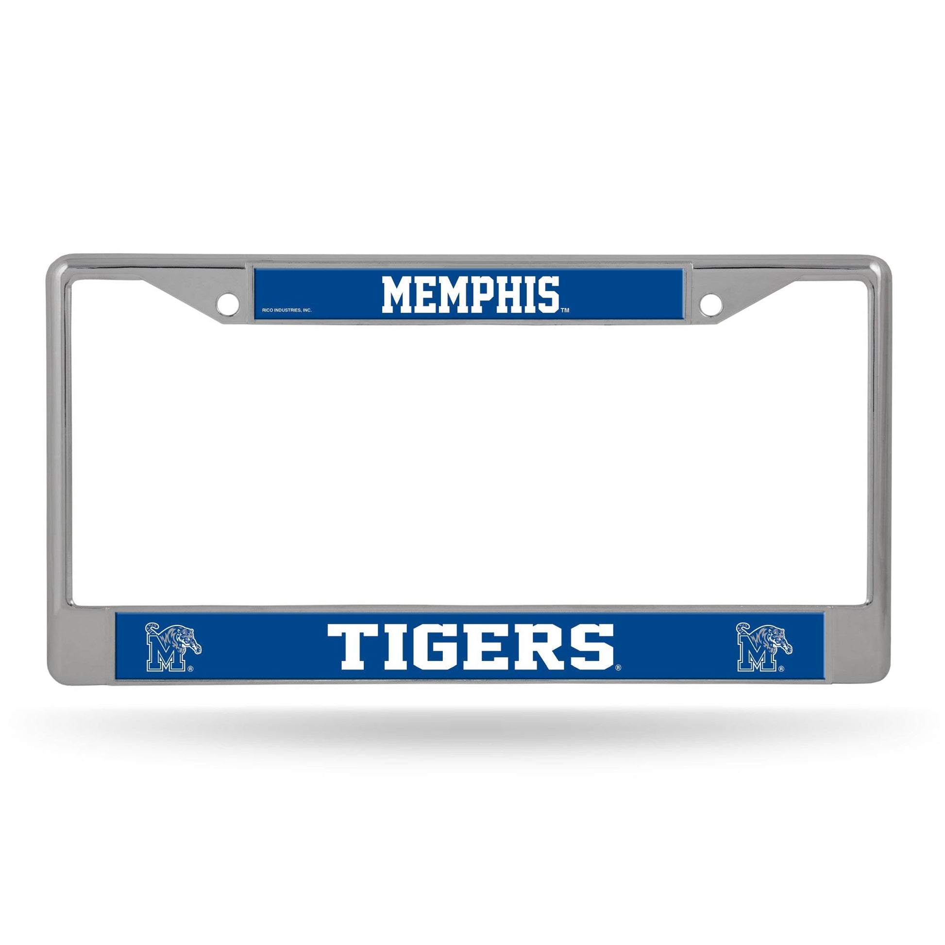 Memphis Tigers License Plate Frame Chrome Printed Insert - ToylandEU
