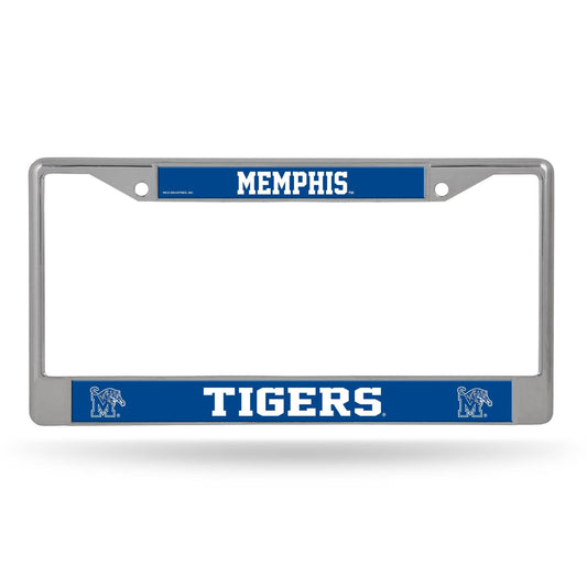 Memphis Tigers License Plate Frame Chrome Printed Insert - ToylandEU