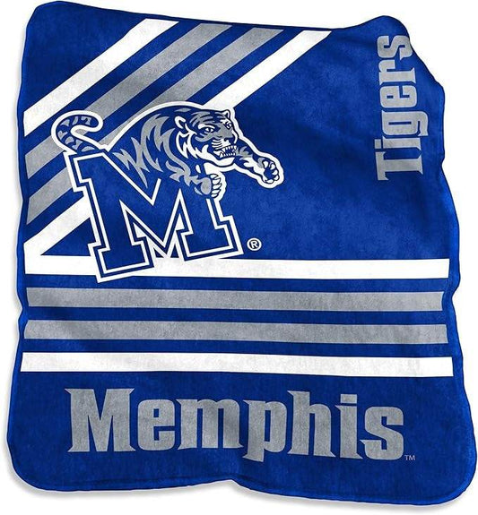 Memphis Tigers Raschel Throw Blanket 50x60 Super Soft - ToylandEU