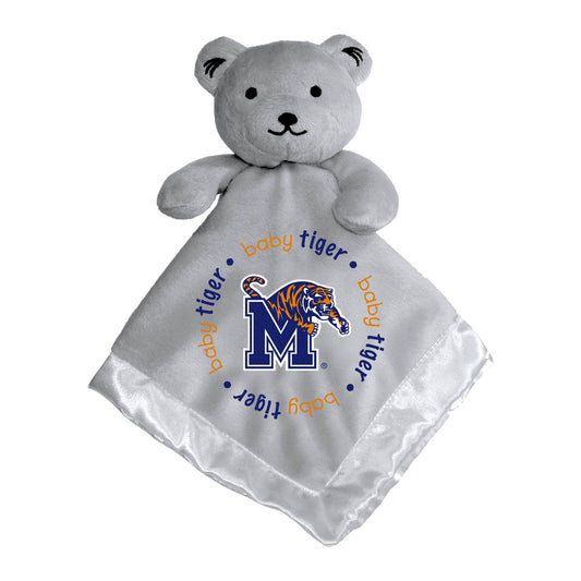 Memphis Tigers Security Plush Bear Gray Embroidered Logo - ToylandEU