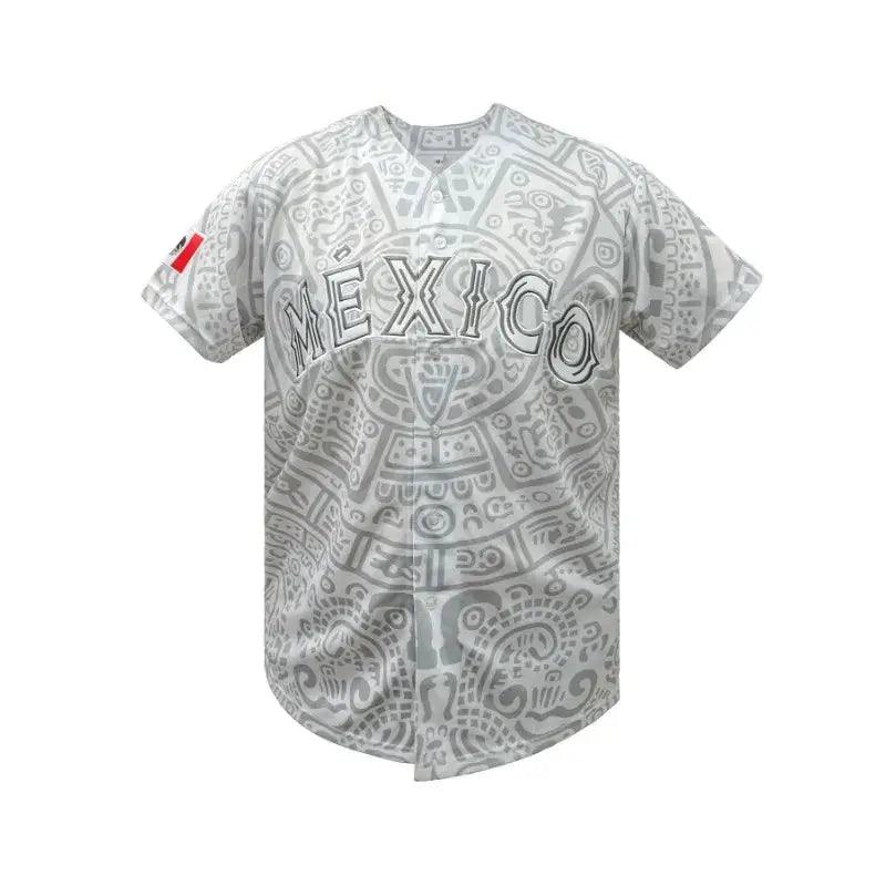  Mens Baseball Jersey Breathable Mexico Embroidered -  ToylandEU™