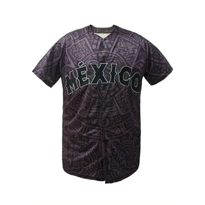  Mens Baseball Jersey Breathable Mexico Embroidered -  ToylandEU™