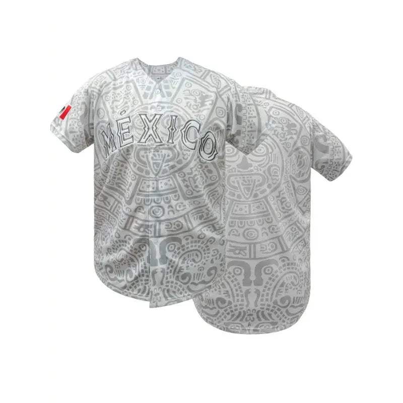  Mens Baseball Jersey Breathable Mexico Embroidered -  ToylandEU™