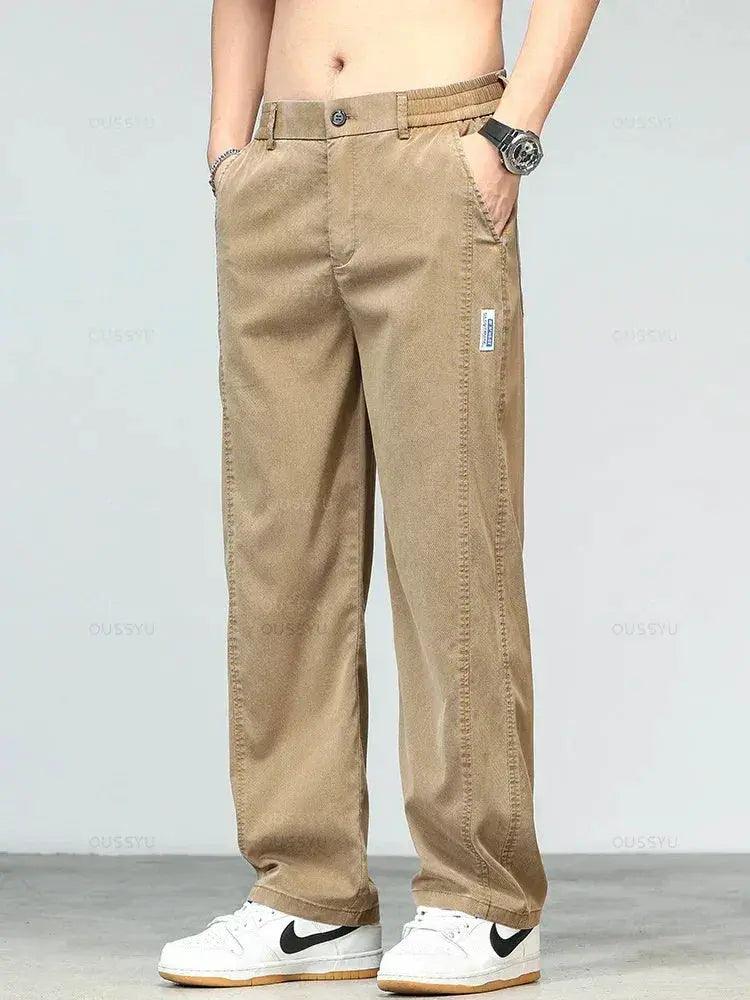 Mens Lyocell Summer Jeans Plus Size Breathable Denim -  ToylandEU™