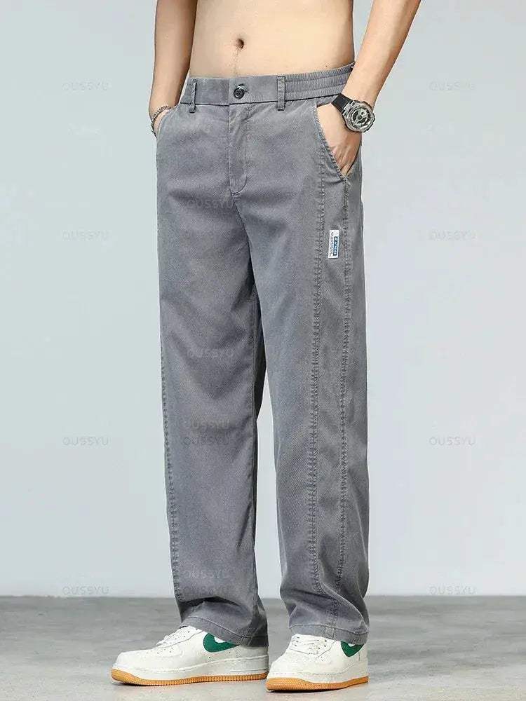 Mens Lyocell Summer Jeans Plus Size Lightweight Denim - ToylandEU