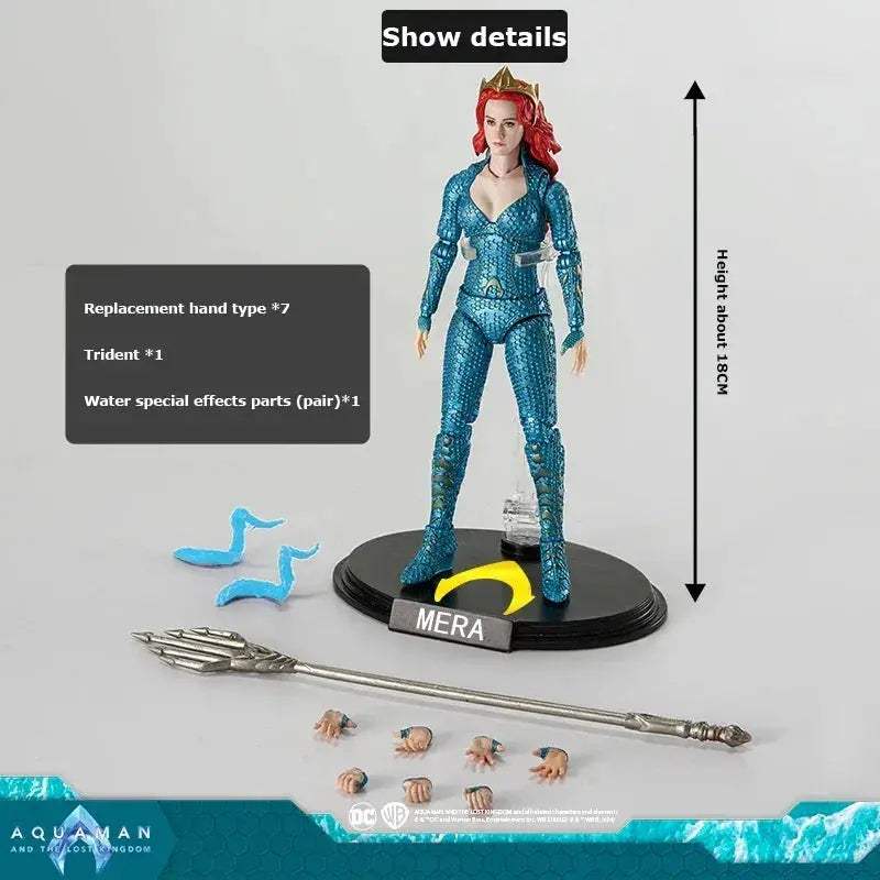 Mera Aquaman 9th Scale Action Figure Collectible Gift - ToylandEU