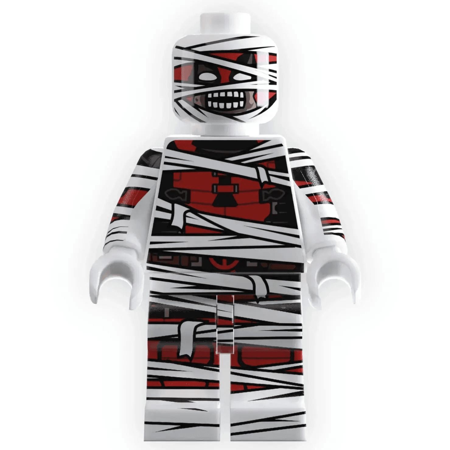 Deadpool Mummy Figure With Custom Print For Lego Collectors - ToylandEU