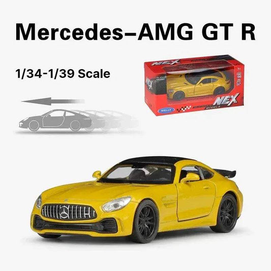 Mercedes AMG GT R Diecast Car Scale 1 36 Pullback - ToylandEU