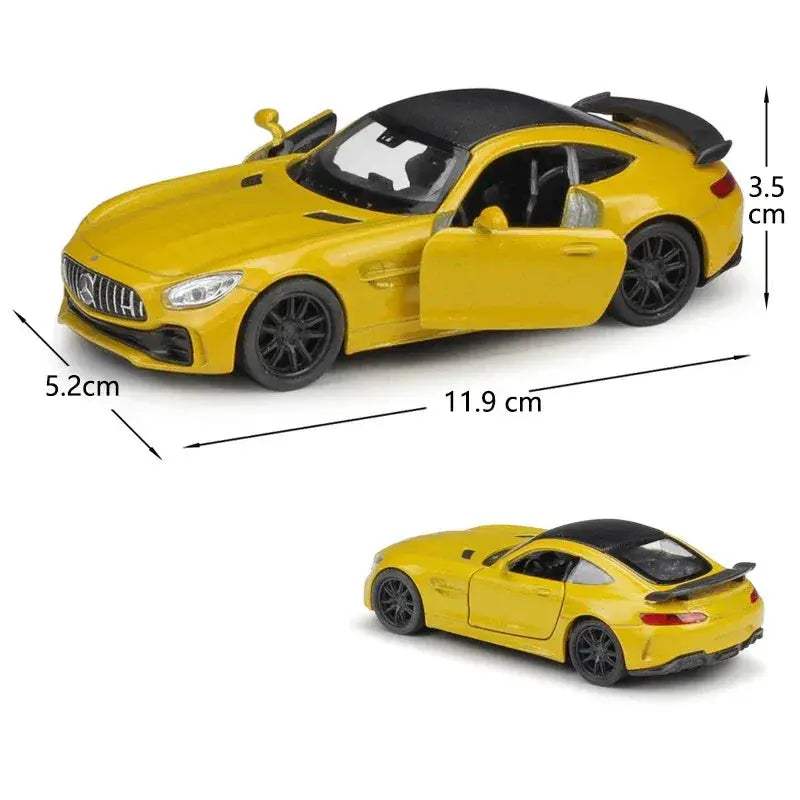 Mercedes AMG GT R Diecast Car Scale 1 36 Pullback - ToylandEU