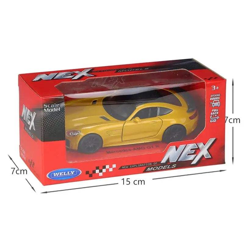 Mercedes AMG GT R Diecast Car Scale 1 36 Pullback - ToylandEU