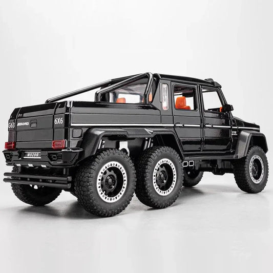 Mercedes-Benz 1:20 Scale G63 6x6 Off Road Diecast Metal Model with Sound and Light - ToylandEU