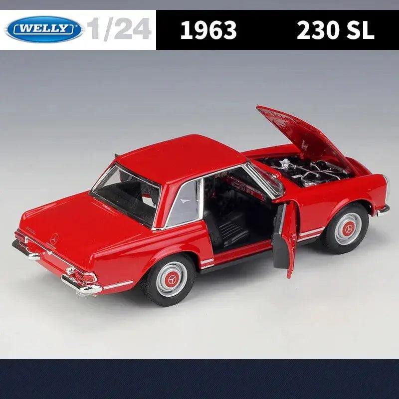  Mercedes-Benz 230SL 1:24 Diecast Car Alloy Collectible -  ToylandEU™
