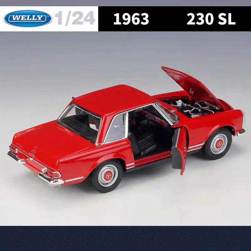 Mercedes-Benz 230SL 1:24 Diecast Car Model Alloy Collectible - ToylandEU
