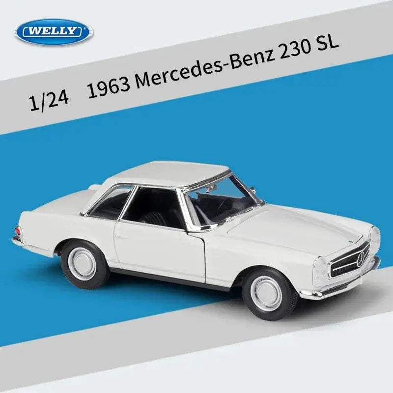 Mercedes-Benz 230SL 1:24 Diecast Car Model Alloy Collectible - ToylandEU