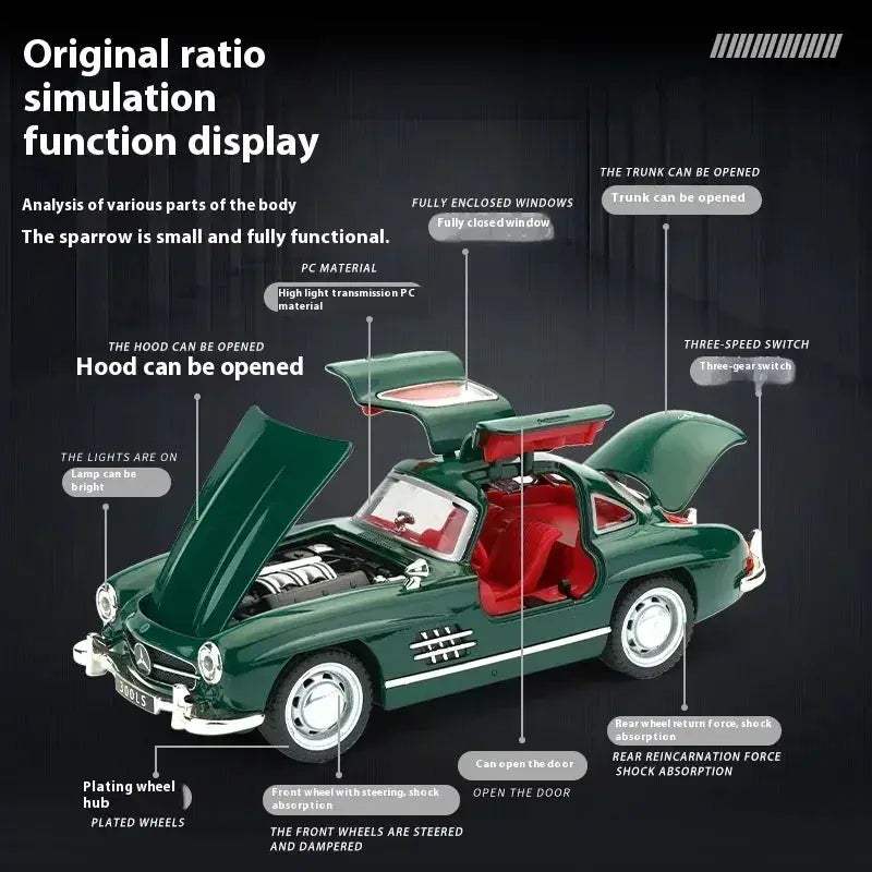  Mercedes Benz 300SL Diecast 132 Collectible -   -  ToylandEU™