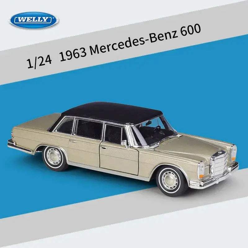Mercedes Benz 600 Premium Diecast Alloy 1 24 Scale Car - ToylandEU