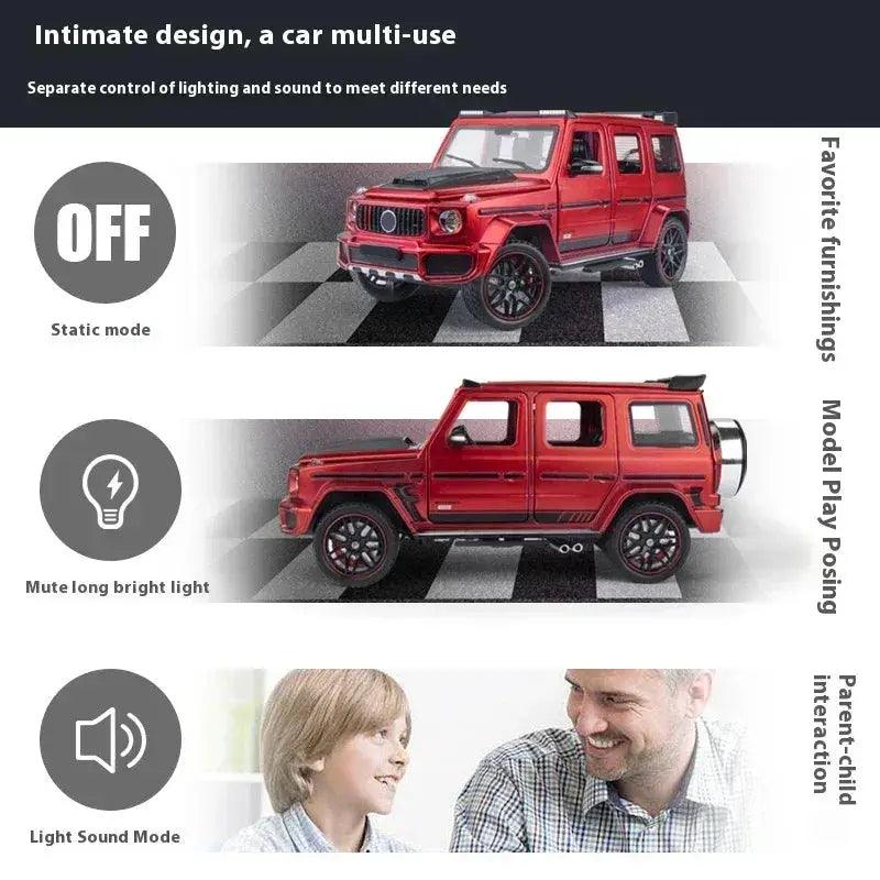  Mercedes Benz G800 1 24 Diecast Alloy Off Road SUV Toy -  ToylandEU™