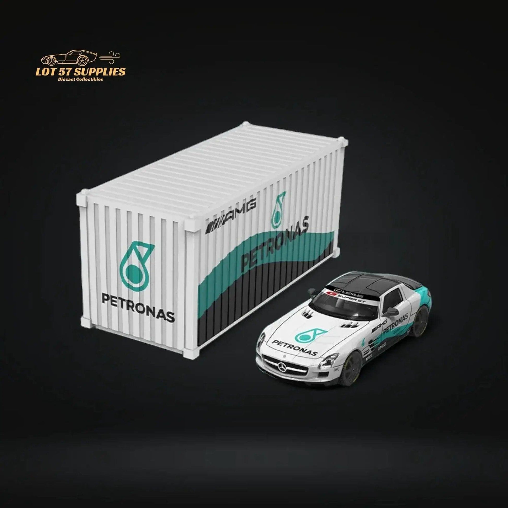  Mercedes Benz SLS Petronas Diecast 1 64 With Container -  ToylandEU™