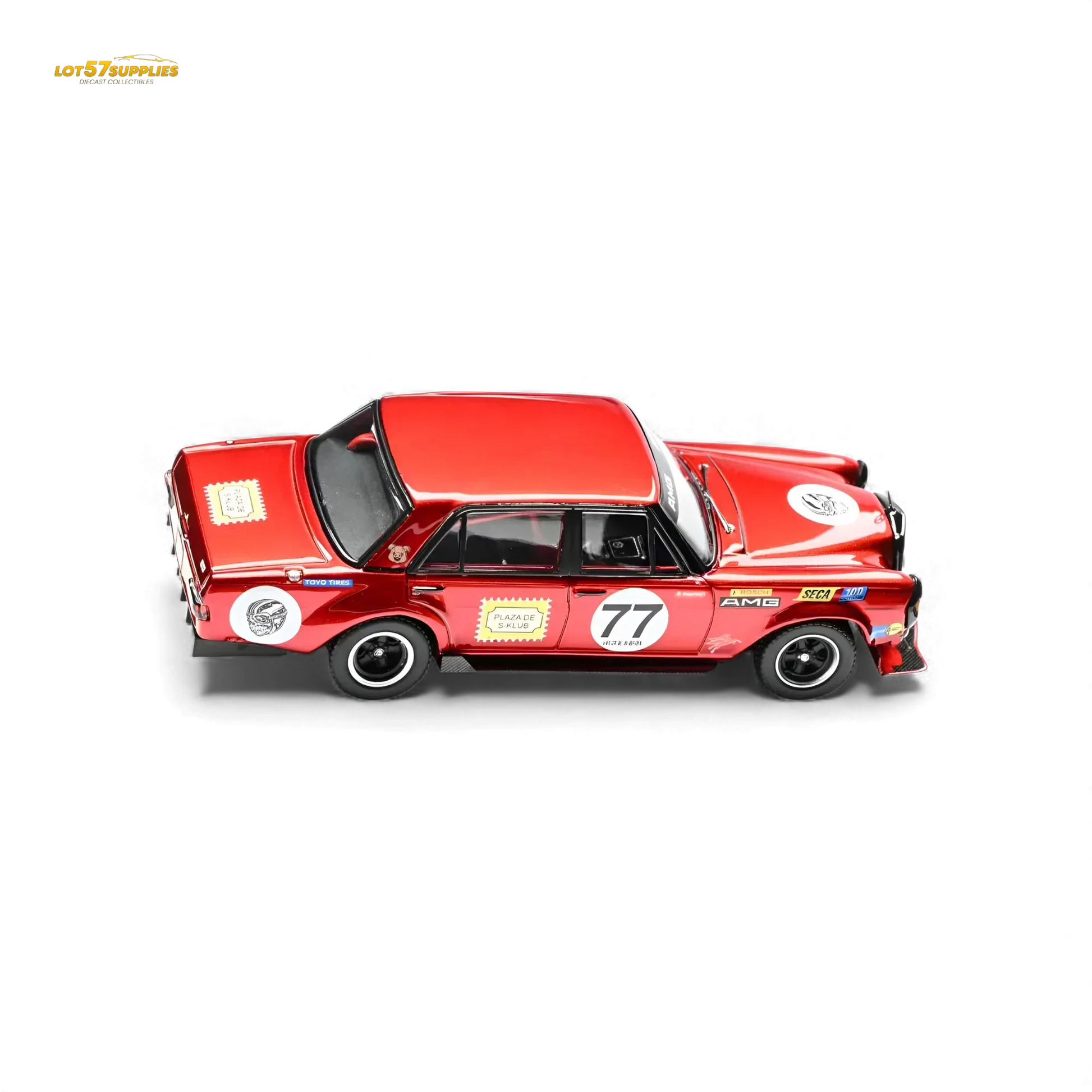 Mercedes Benz W205 C63 Diecast 1 64 Red Pig Tribute - ToylandEU