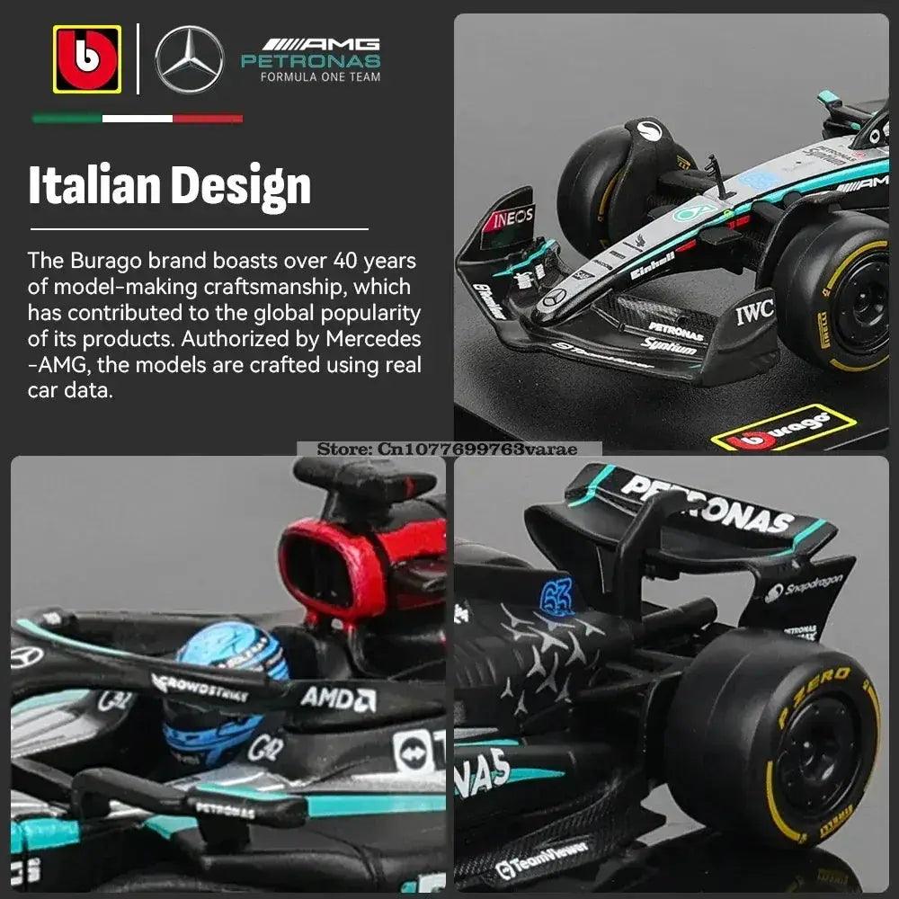  Mercedes F1 Diecast Alloy Model W15 2024 Collectible -  ToylandEU™