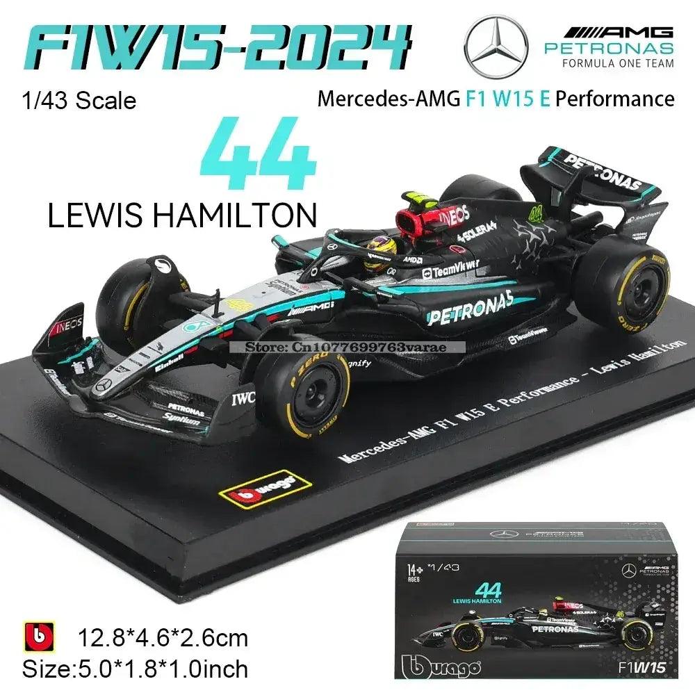  Mercedes F1 Diecast Alloy Model W15 2024 Collectible -  ToylandEU™