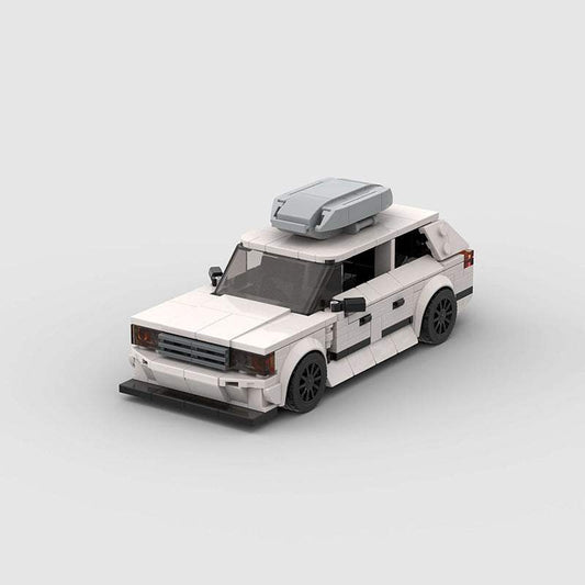 Mercedes S124 Wagon Building Blocks | Small-Particle