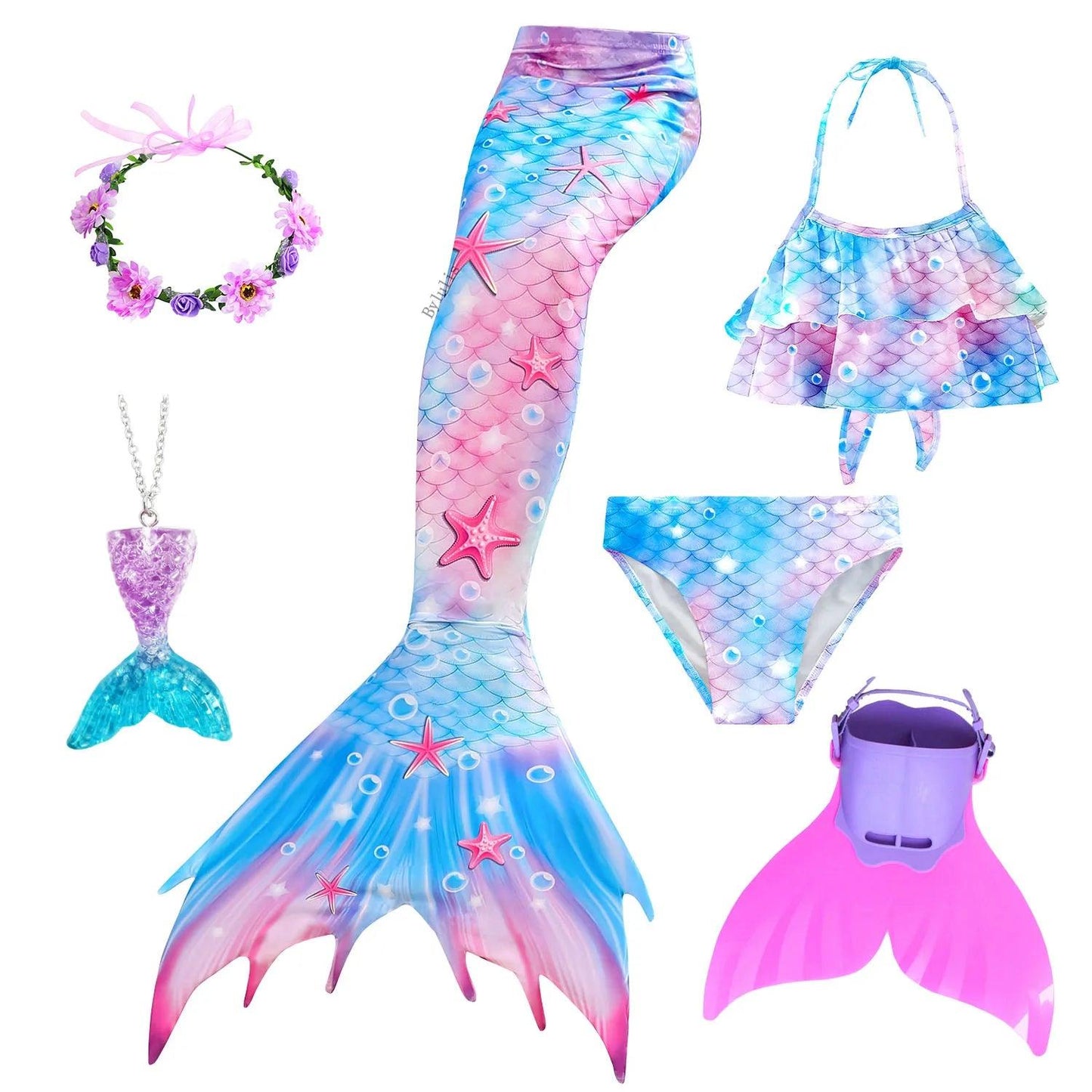 Mermaid Costume Monofin Optional For Women Toylandeu™