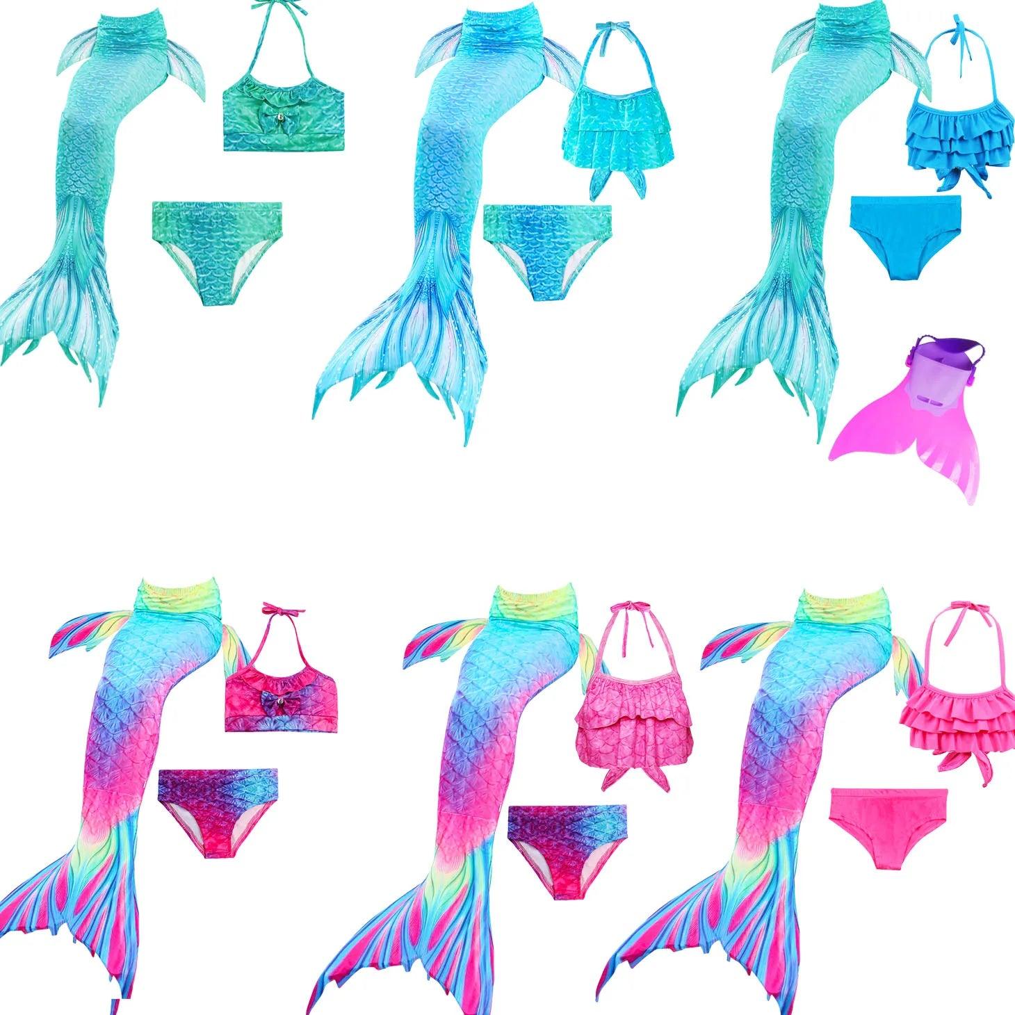 Mermaid Costume | Monofin Tail Included | Toylandeu™