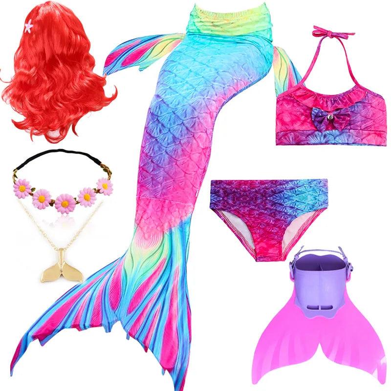 Mermaid Costume | Monofin Tail Included | Toylandeu™
