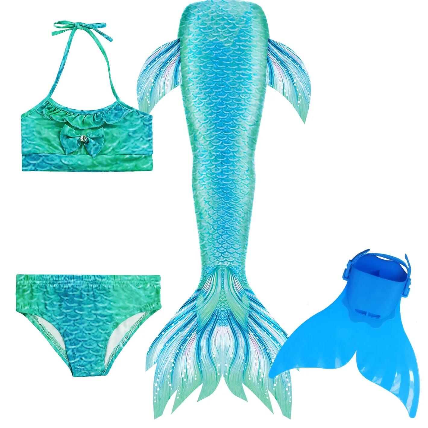 Mermaid Costume | Monofin Tail Included | Toylandeu™