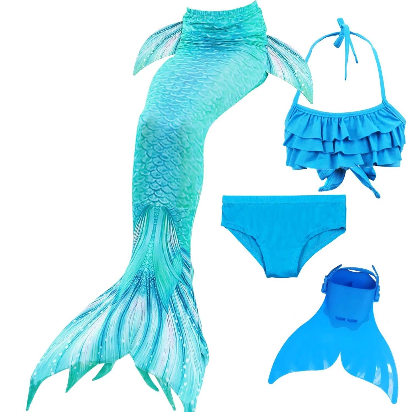 Mermaid Costume | Monofin Tail Included | Toylandeu™
