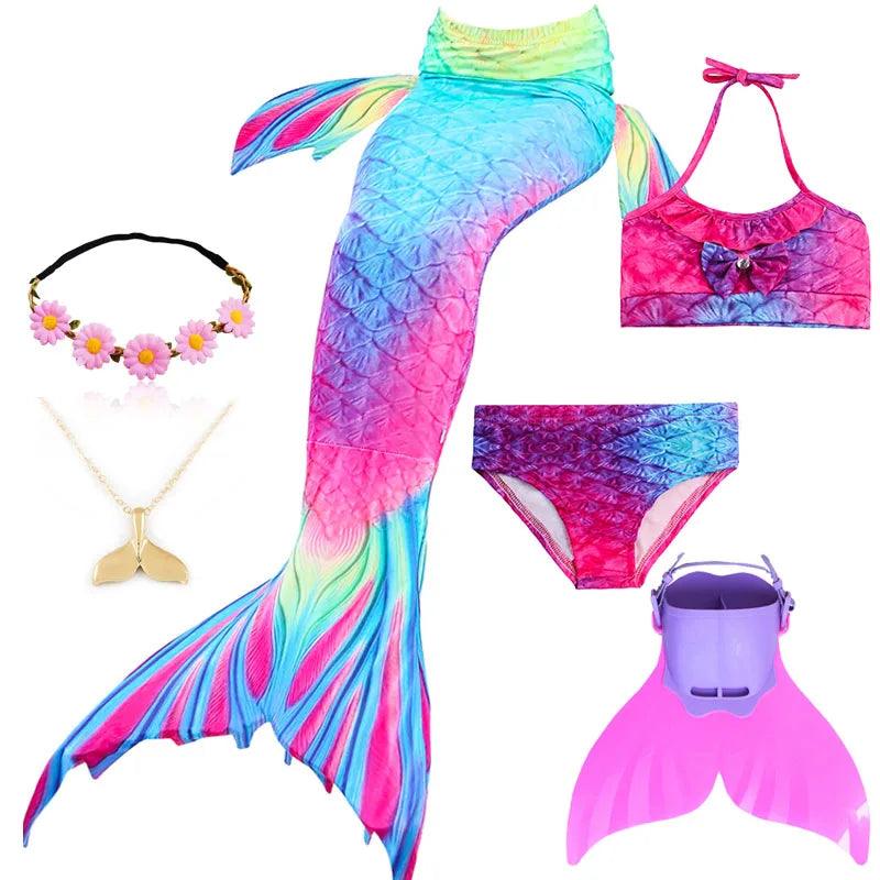 Mermaid Costume | Monofin Tail Included | Toylandeu™