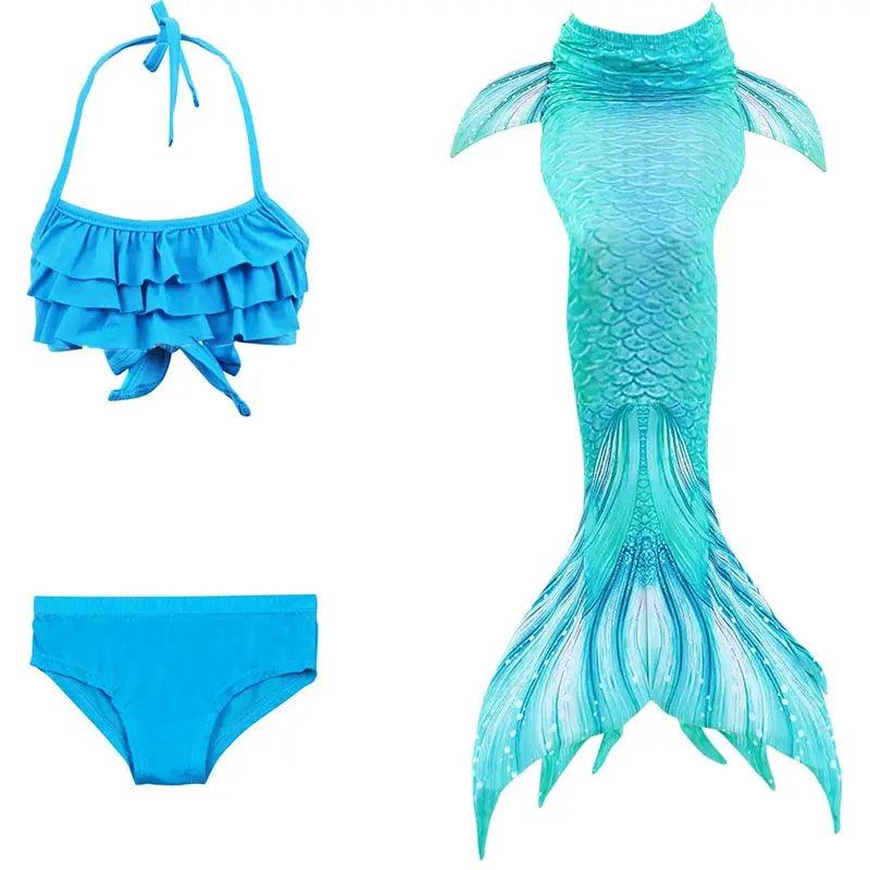 Mermaid Costume | Monofin Tail Included | Toylandeu™