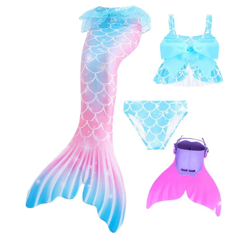 Mermaid Costume | Tail Swimsuit Set | Toylandeu™