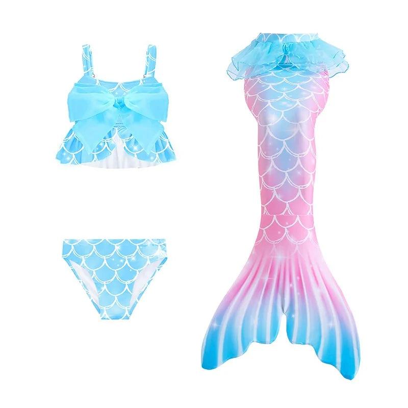 Mermaid Costume | Tail Swimsuit Set | Toylandeu™