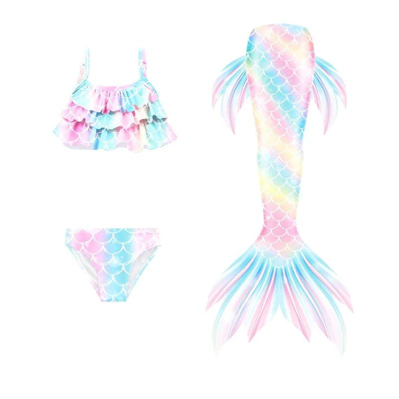 Mermaid Costume | Tail Swimsuit Set | Toylandeu™