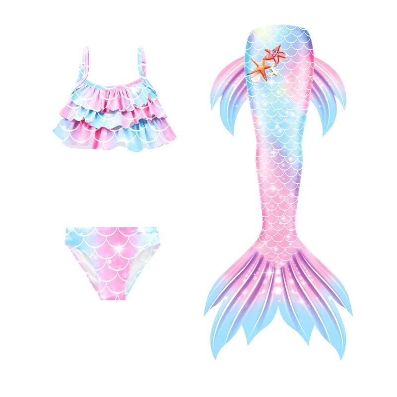 Mermaid Costume | Tail Swimsuit Set | Toylandeu™