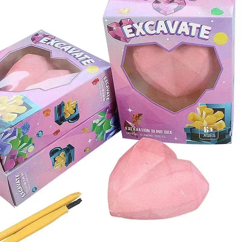 Mermaid Gemstone Excavation Kit For Kids Educational Adventure - ToylandEU