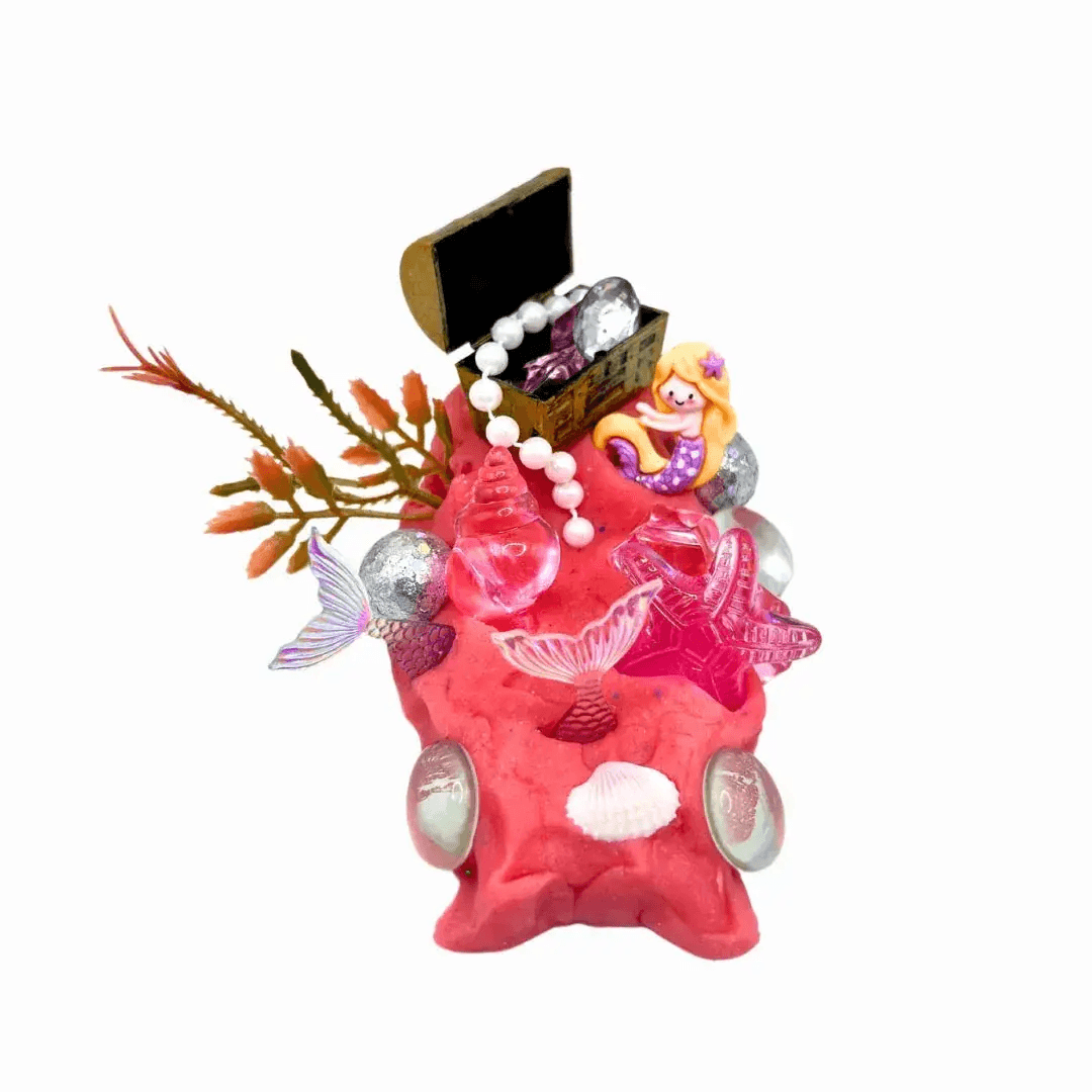  Mermaid Playdough All Natural Sensory Kit Treasures -  ToylandEU™