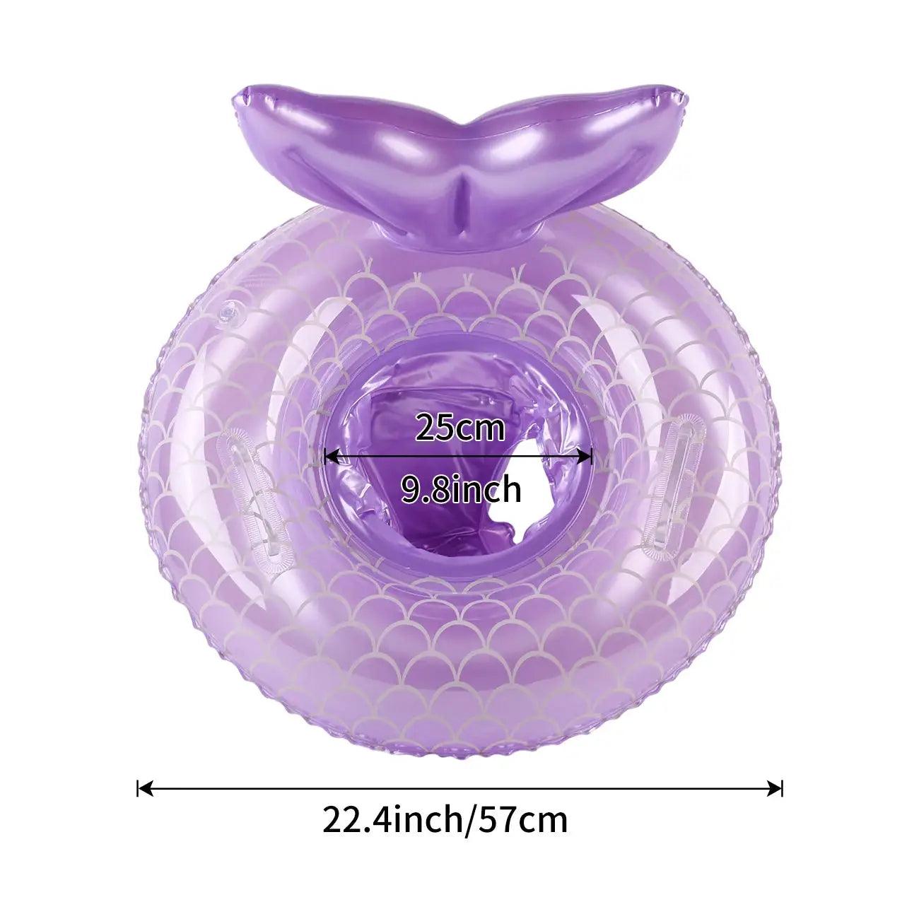  Mermaid Pool Float For Toddlers Safe Swim Trainer -  ToylandEU™