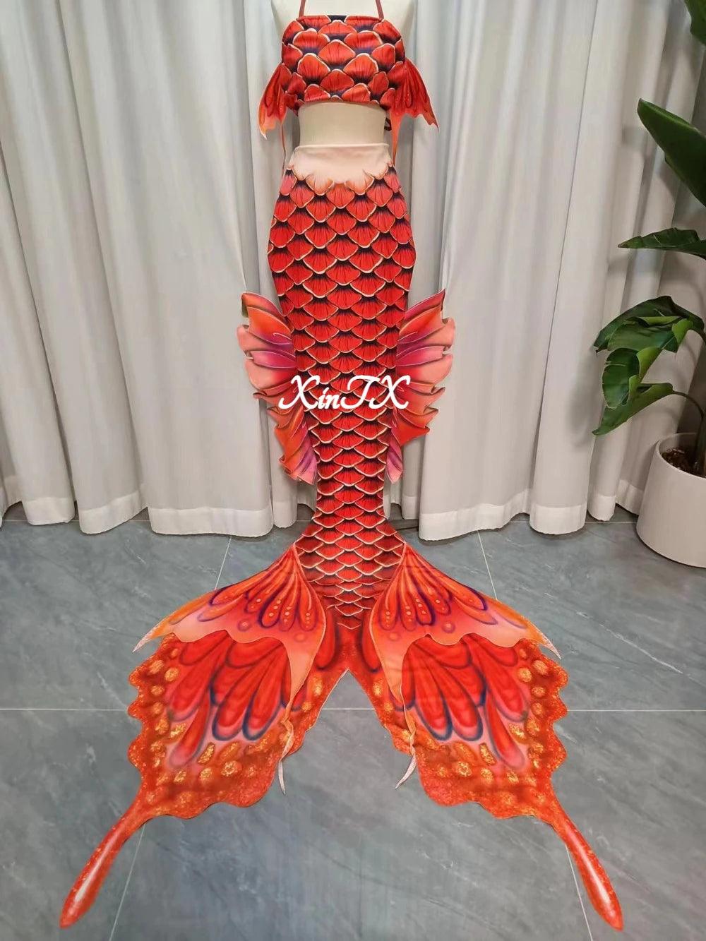 Mermaid Tail Bikini Set | Custom Size | Toylandeu™