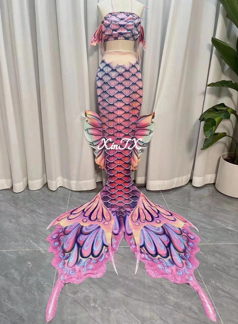 Mermaid Tail Bikini Set | Custom Size | Toylandeu™