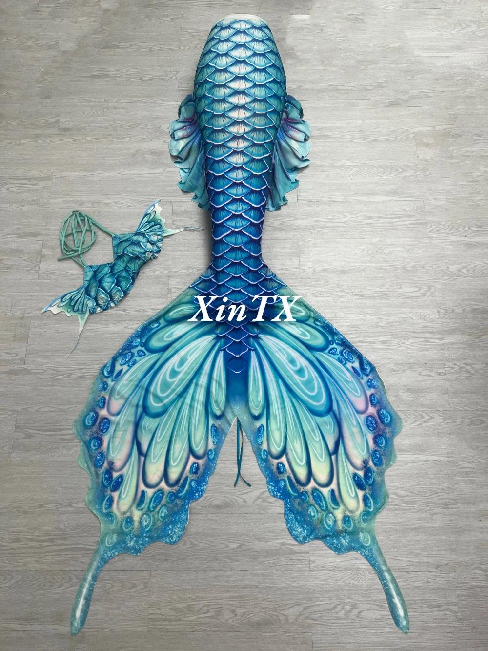 Mermaid Tail Bikini Set | Custom Size | Toylandeu™